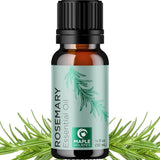 Brown glass bottle of Rosemary Essential Oil, pure essential oils for aromatherapy