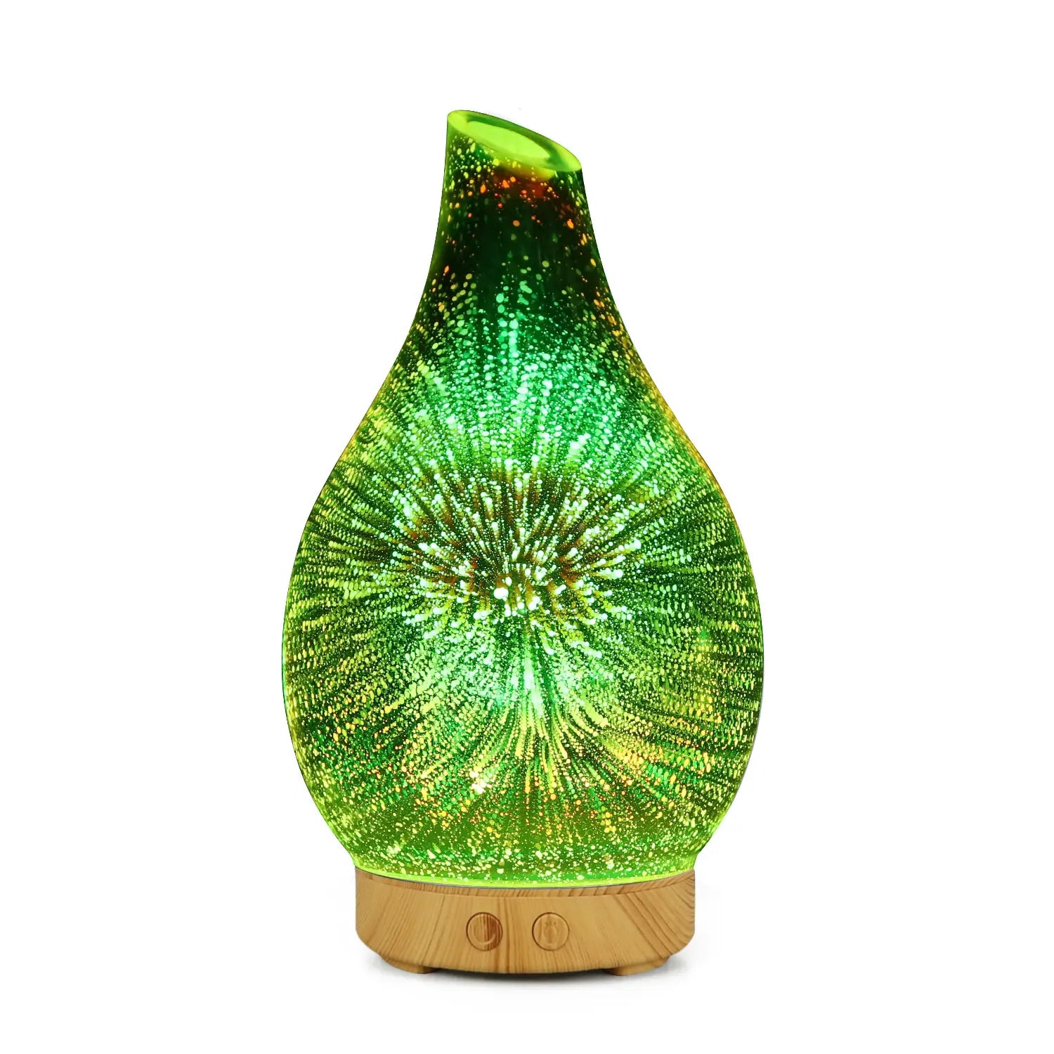 Colorful 3D Firework Essential Oil Aroma Diffuser Lamp with LED