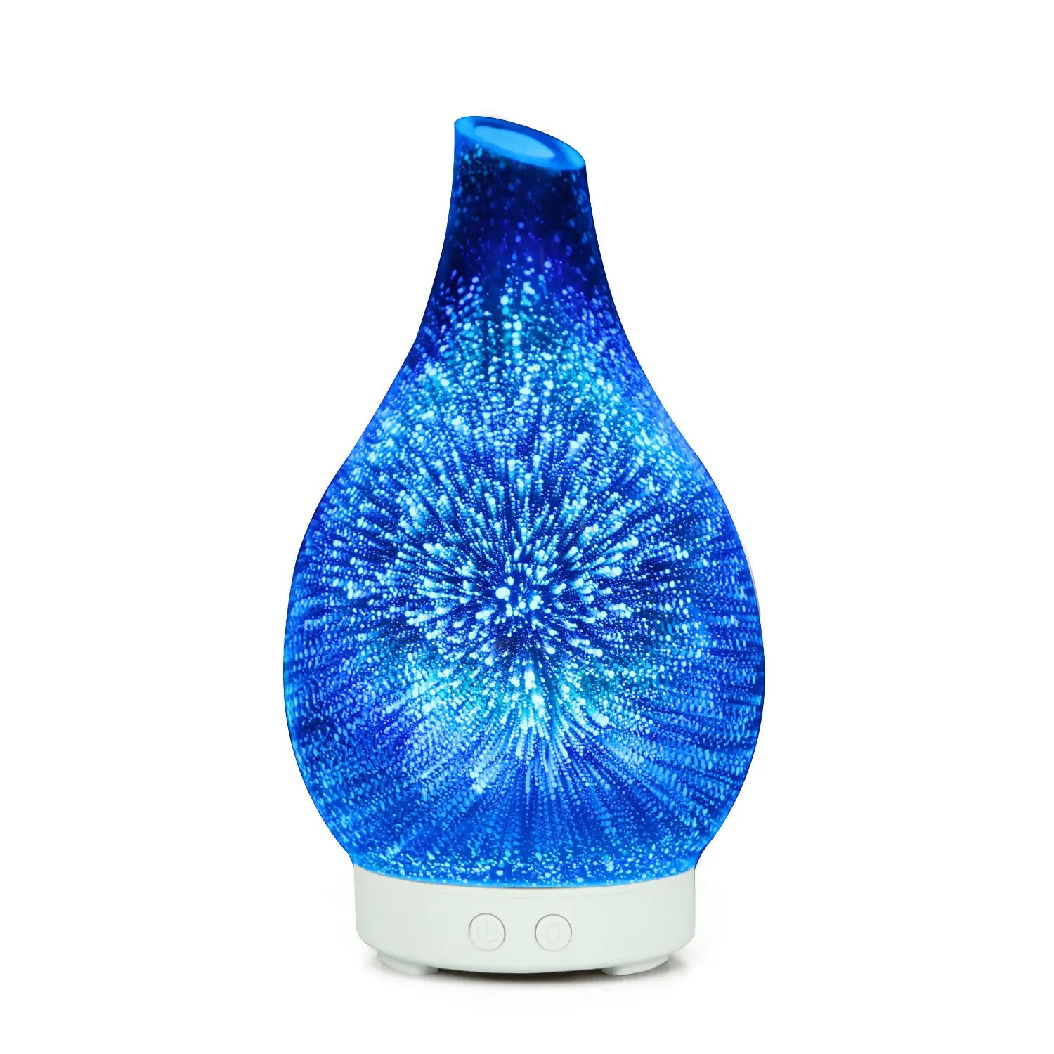 Colorful 3D Firework Essential Oil Aroma Diffuser Lamp with LED