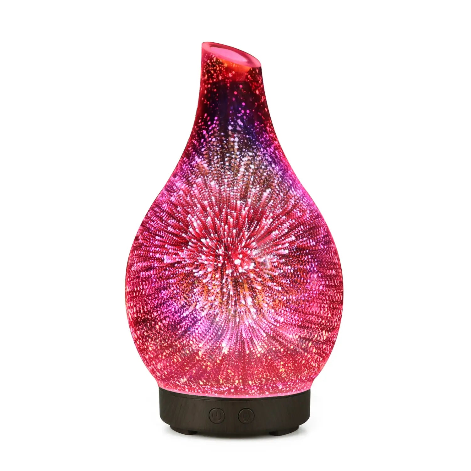 Colorful 3D Firework Essential Oil Aroma Diffuser Lamp with LED