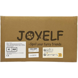 Brown cardboard box with JOYELF branding for Cozy Christmas Orthopedic Dog Bed