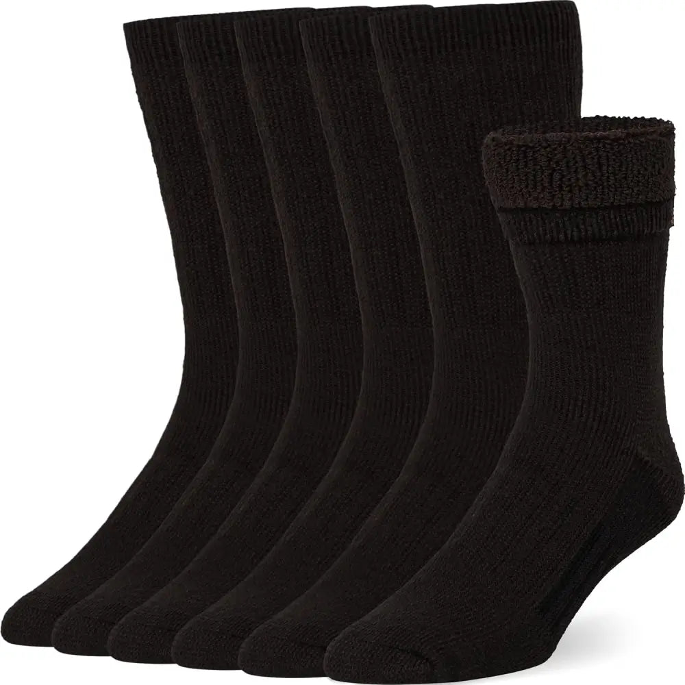 Cozy Merino Wool Winter Socks - Warm Casual Boot Socks for Men & Women