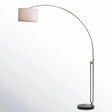 Elegant Joan 84'' Arched Floor Lamp - Illuminate Your Space with Style