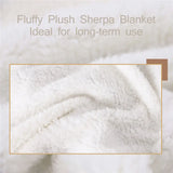 Fluffy white sherpa fluffy fleece Golden Lotus Sea Turtle blanket 50’’x60’’ and 60’’x80