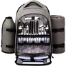 Hap Tim Picnic Backpack with Utensils, Plates, and Blanket Roll for Outdoor Meals