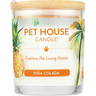 Pet House Piña Colada scented eco-friendly soy candle for pet odor eliminators