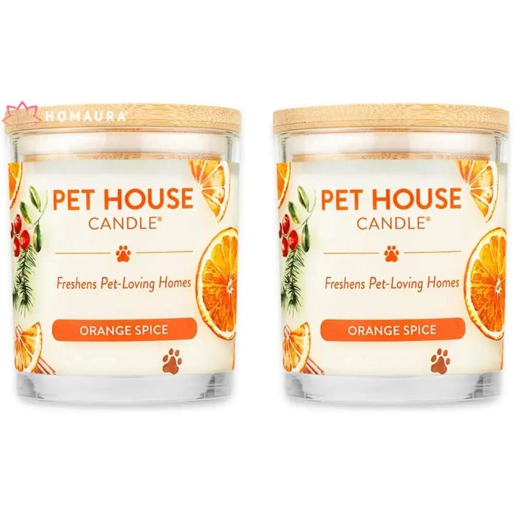 Pet House Sunwashed Cotton Eco-Friendly Soy Candles for odor eliminators house scent