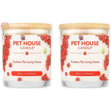 Pet House red currant eco-friendly soy candles as effective pet odor eliminators