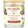 Pet House Eco-Friendly Soy Candle in Elderberry Jam scent for effective pet odor eliminators