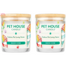 Pet House Snow Cone scented eco-friendly soy candles for effective pet odor control