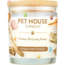 Pet House Ocean Driftwood scented eco-friendly soy candle for odor eliminators house