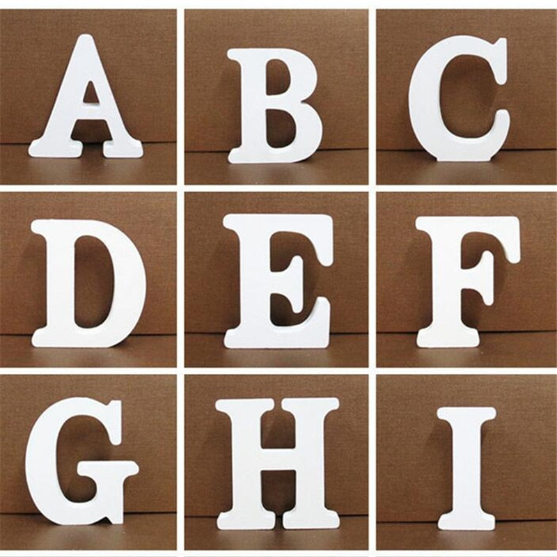 Wood Letters 3/4 Inch Unfinished Wood Letter Crafts Art Minds