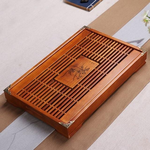 Buy Tea Chest 100% Natural Bamboo Wooden Tea Organizer Box - HOMAURA®